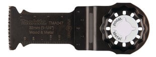 Multitööriista saetera Makita 32 mm BiM TMA047 hind ja info | Käsitööriistad | kaup24.ee