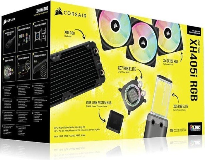 Corsair Hydro X iCue XH405i RGB Kit CX-9070017-WW hind ja info | Vesijahutused - komplektid | kaup24.ee