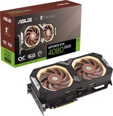 Asus GeForce RTX 4080 Super Noctua OC Edition Gaming (RTX4080S-O16G-NOCTUA) цена и информация | Видеокарты | kaup24.ee