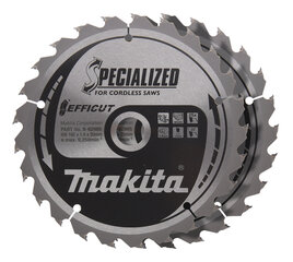 Saeketas Makita Efficut 165x20x1,4 mm 25T, 2 tk цена и информация | Механические инструменты | kaup24.ee