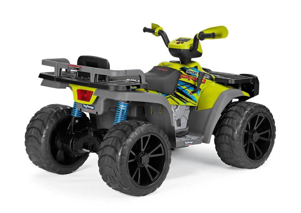 Laste elektriline maastikuauto Peg Perego Polaris SPORTSMAN PRO Citrus 24V, hind ja info | Laste elektriautod | kaup24.ee