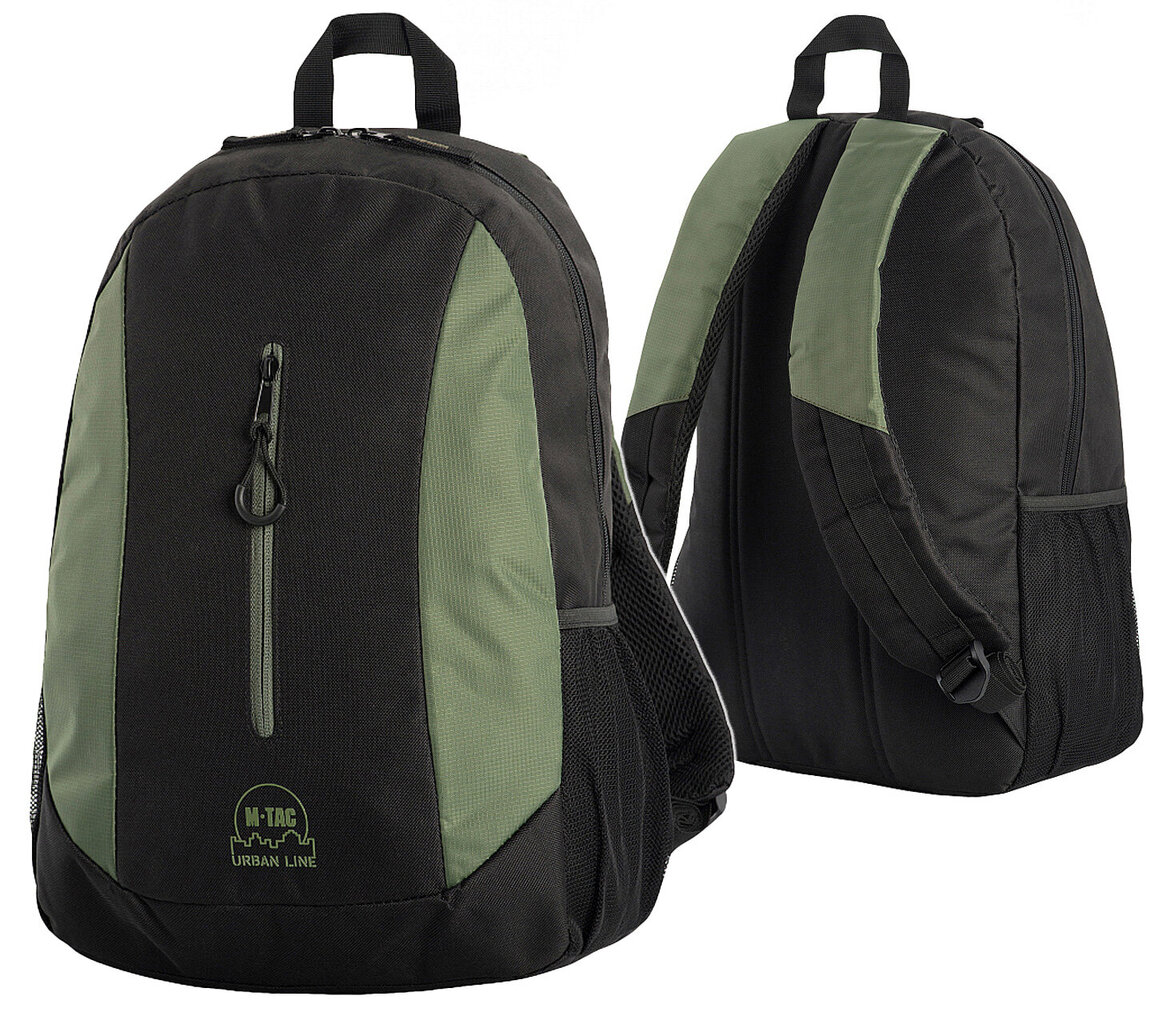 Meeste seljakott M-Tac Urban Line Lite Pack Roheline/Must hind ja info | Spordikotid, seljakotid | kaup24.ee