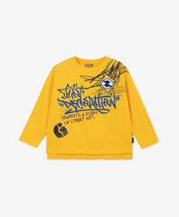Желтая трикотажная футболка для мальчиков Gulliver цена и информация | Рубашки для мальчиков | kaup24.ee