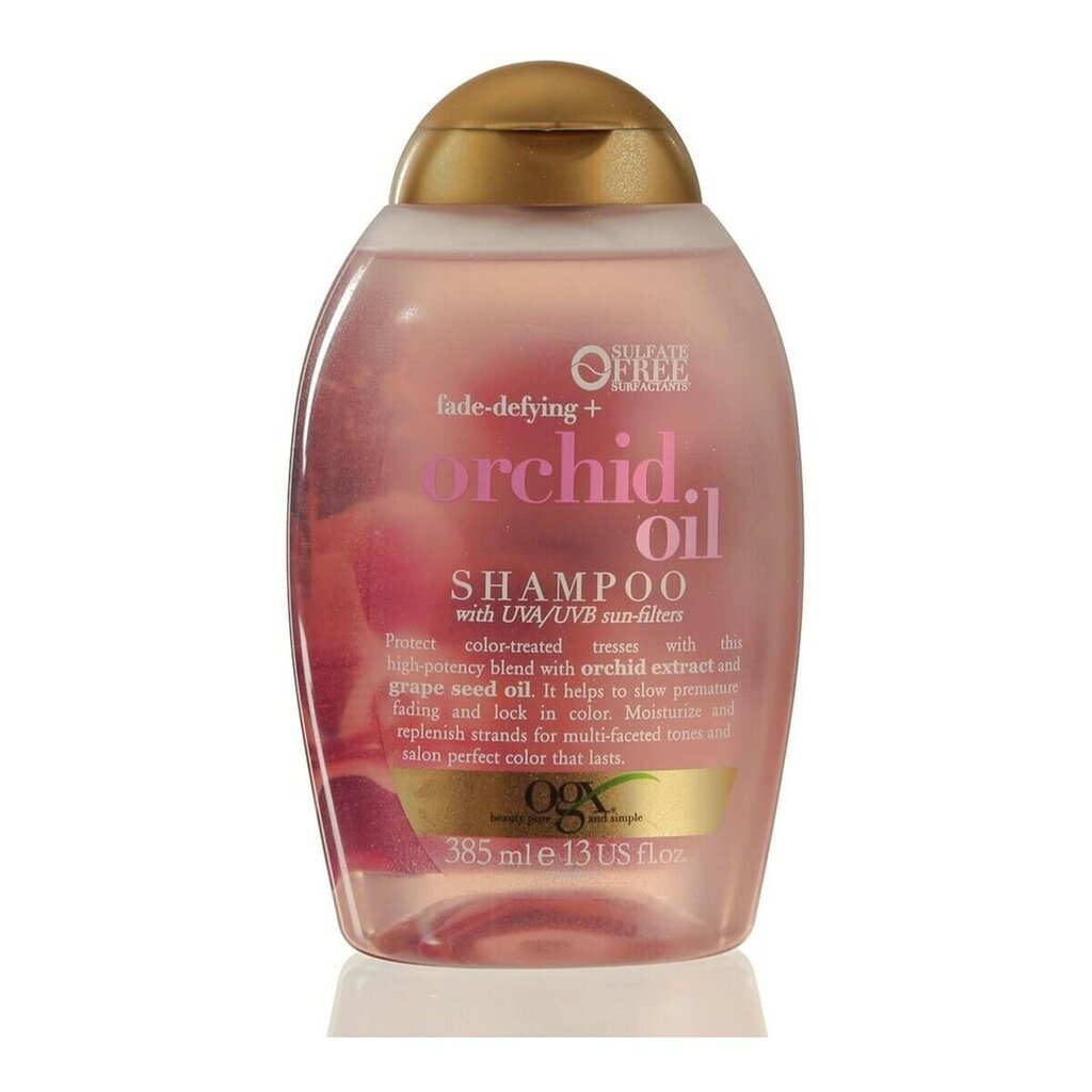 Šampoon juuksevärvi taaselustamiseks OGX Orchid, 385 ml hind ja info | Šampoonid | kaup24.ee