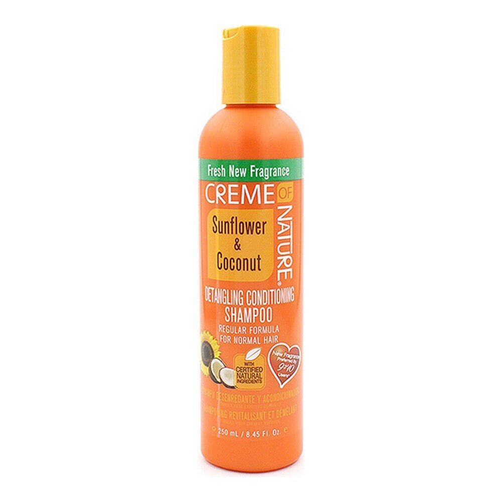 Niisutav šampoon ja palsam Creme Of Nature, 250 ml hind ja info | Šampoonid | kaup24.ee