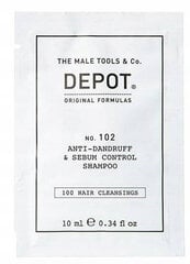 Šampoon Depoo EI. 102 Anti-Dandruff & Sebum Shampoo 10ml цена и информация | Шампуни | kaup24.ee