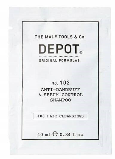 Šampoon Depoo EI. 102 Anti-Dandruff & Sebum Shampoo 10ml hind ja info | Šampoonid | kaup24.ee