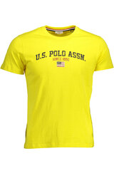 T-särk meestele US Polo Assn, kollane hind ja info | Meeste T-särgid | kaup24.ee