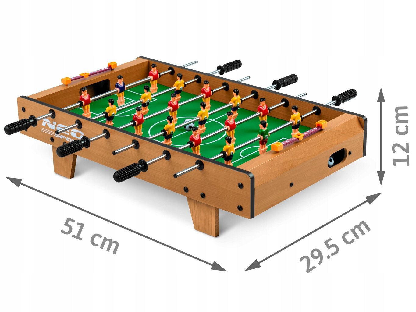 Lauajalgpall Neo sport, 51x29,5x12 cm hind ja info | Lauajalgpall | kaup24.ee