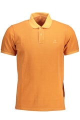 Мужская рубашка Poly Gant, оранжевая цена и информация | Мужские футболки | kaup24.ee
