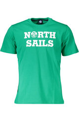 T-särk meestele North Sails, roheline hind ja info | Meeste T-särgid | kaup24.ee