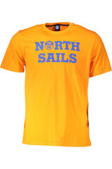 Мужская футболка North Sails, желтая цена и информация | Meeste T-särgid | kaup24.ee