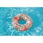 Laste ujumisrõngas Bestway 36237, valge/roosa hind ja info | Täispuhutavad veemänguasjad ja ujumistarbed | kaup24.ee