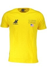 T-särk meestele US Grand Polo Ust-713, kollane hind ja info | Meeste T-särgid | kaup24.ee