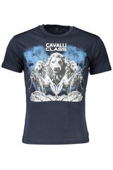Särk meestele Cavalli Class QXT60F-JD060, sinine цена и информация | Мужские футболки | kaup24.ee
