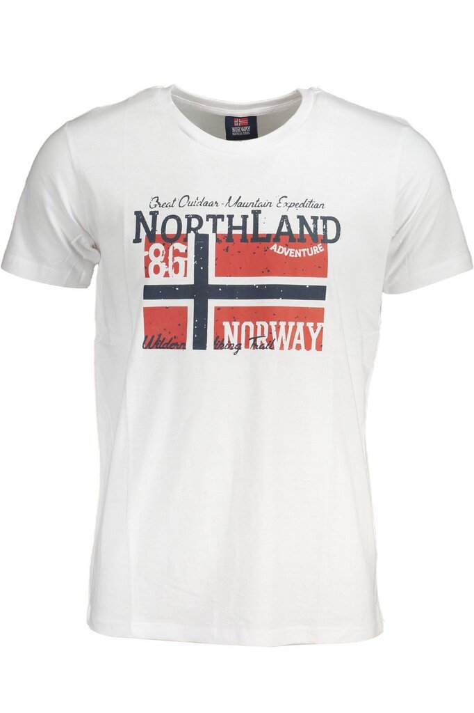T-särk meestele Norra 1963 836013, valge hind ja info | Meeste T-särgid | kaup24.ee