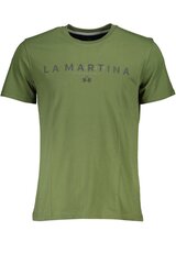 T-särk meestele La Martina WMR005JS206, roheline hind ja info | Meeste T-särgid | kaup24.ee