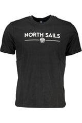 T-särk meestele North Sails 902837000, must hind ja info | Meeste T-särgid | kaup24.ee