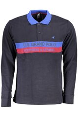 Polosärk meestele US Grand Polo, sinine hind ja info | Meeste T-särgid | kaup24.ee