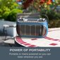 Retro FM/FM raadio Audible Fidelity, 3W, sinine hind ja info | Raadiod, magnetoolad | kaup24.ee