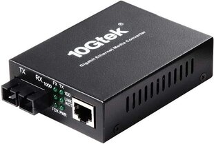 10Gtek Ethernet Media Converter цена и информация | Маршрутизаторы (роутеры) | kaup24.ee