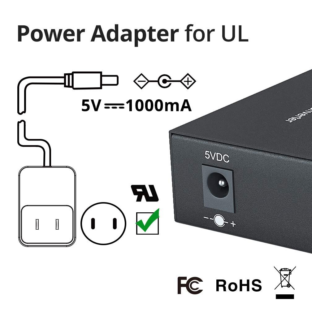 10Gtek Ethernet Media Converter hind ja info | Ruuterid | kaup24.ee