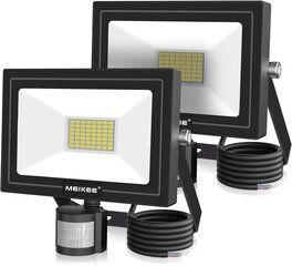Meikee 50W LED prožektor koos liikumisanduriga hind ja info | Taskulambid, prožektorid | kaup24.ee