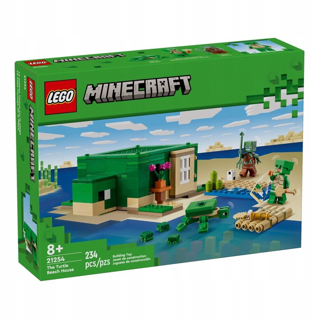 Lego Minecraft 21254 ehitised цена и информация | Klotsid ja konstruktorid | kaup24.ee