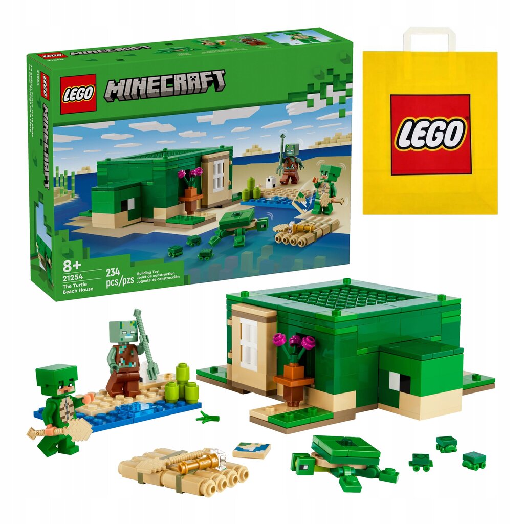 Lego Minecraft 21254 ehitised hind ja info | Klotsid ja konstruktorid | kaup24.ee