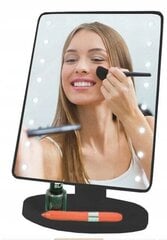 Светодиодное зеркало ProuveOfficial, размеры 16,9 x 28,5 см. цена и информация | Косметички, косметические зеркала | kaup24.ee