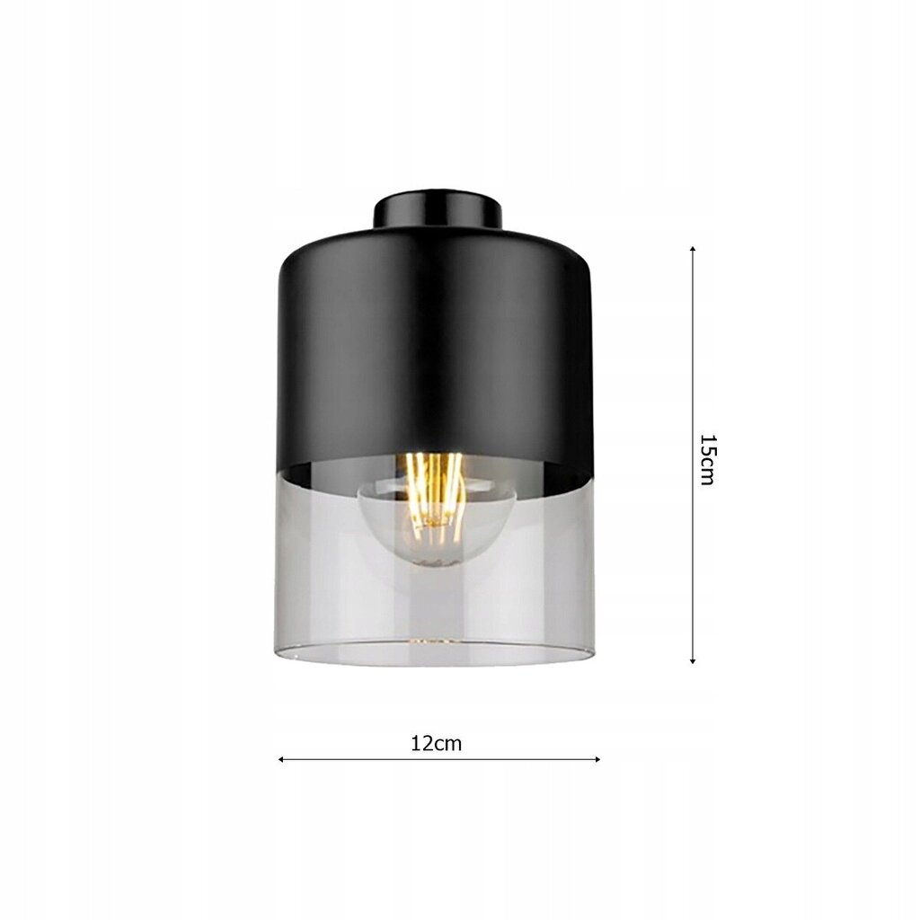Led-lux ripplamp, must цена и информация | Rippvalgustid | kaup24.ee