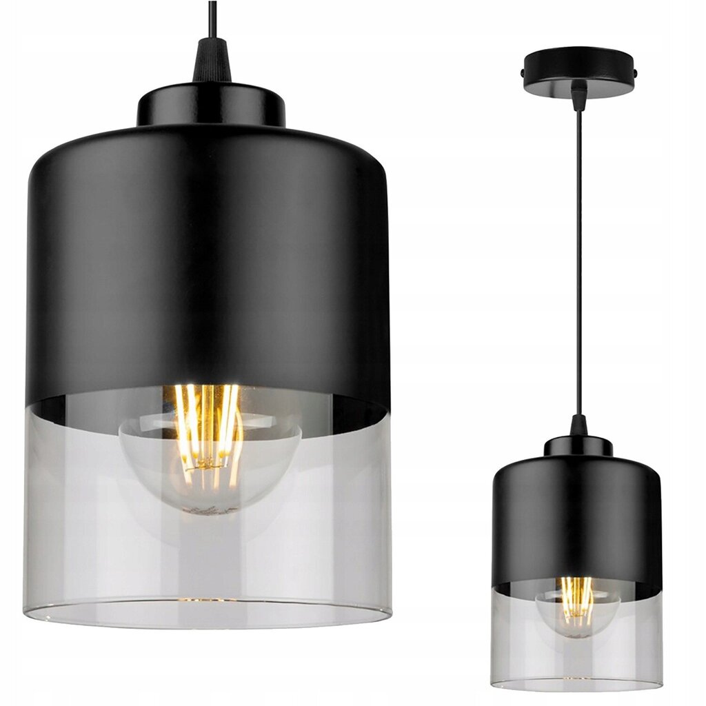 Led-lux ripplamp, must цена и информация | Rippvalgustid | kaup24.ee