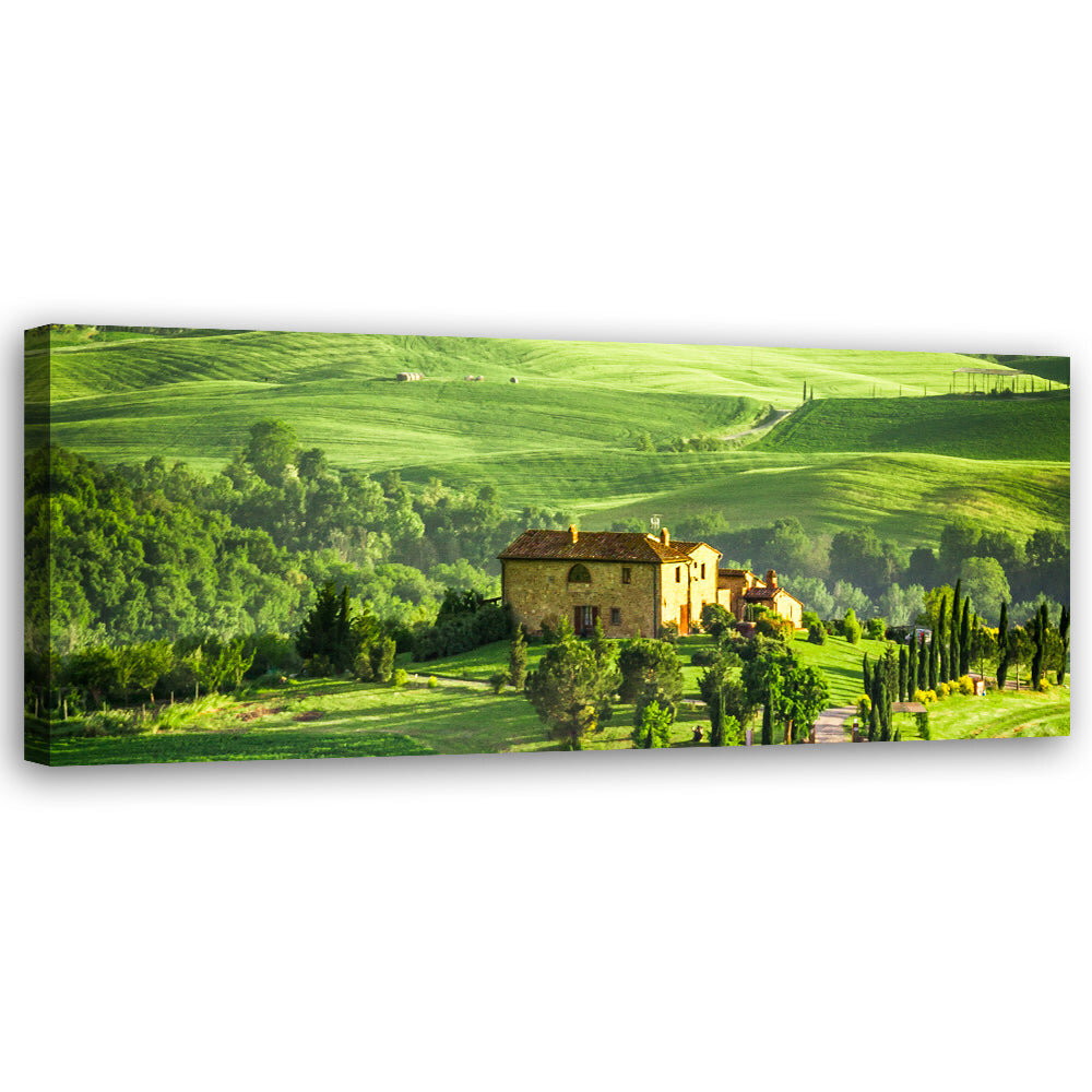 Seinapilt lõuendil Toscana maastik hind ja info | Seinapildid | kaup24.ee