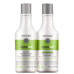 Inoar Duo Cicatrifios Shampoo 500 ml + Conditioner 500 ml hind ja info | Šampoonid | kaup24.ee