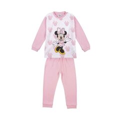 Пижама детская Minnie Mouse, розовая цена и информация | Пижамы, халаты для девочек | kaup24.ee