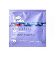 Milk Shake Silver Shine Light šampoon 10 ml цена и информация | Шампуни | kaup24.ee