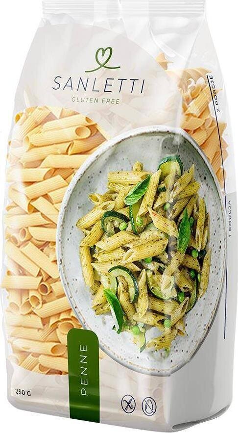 Pasta Sanletti Penne gluteenivaba, 340 g hind ja info | Makaronid | kaup24.ee