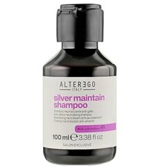 Šampoon Alterego Silver Maintain Shampoo 100 ml цена и информация | Шампуни | kaup24.ee