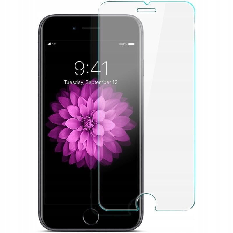 Karastatud klaas Bizon Glass Clear iPhone SE 2022/2020 8/7 hind ja info | Ekraani kaitsekiled | kaup24.ee