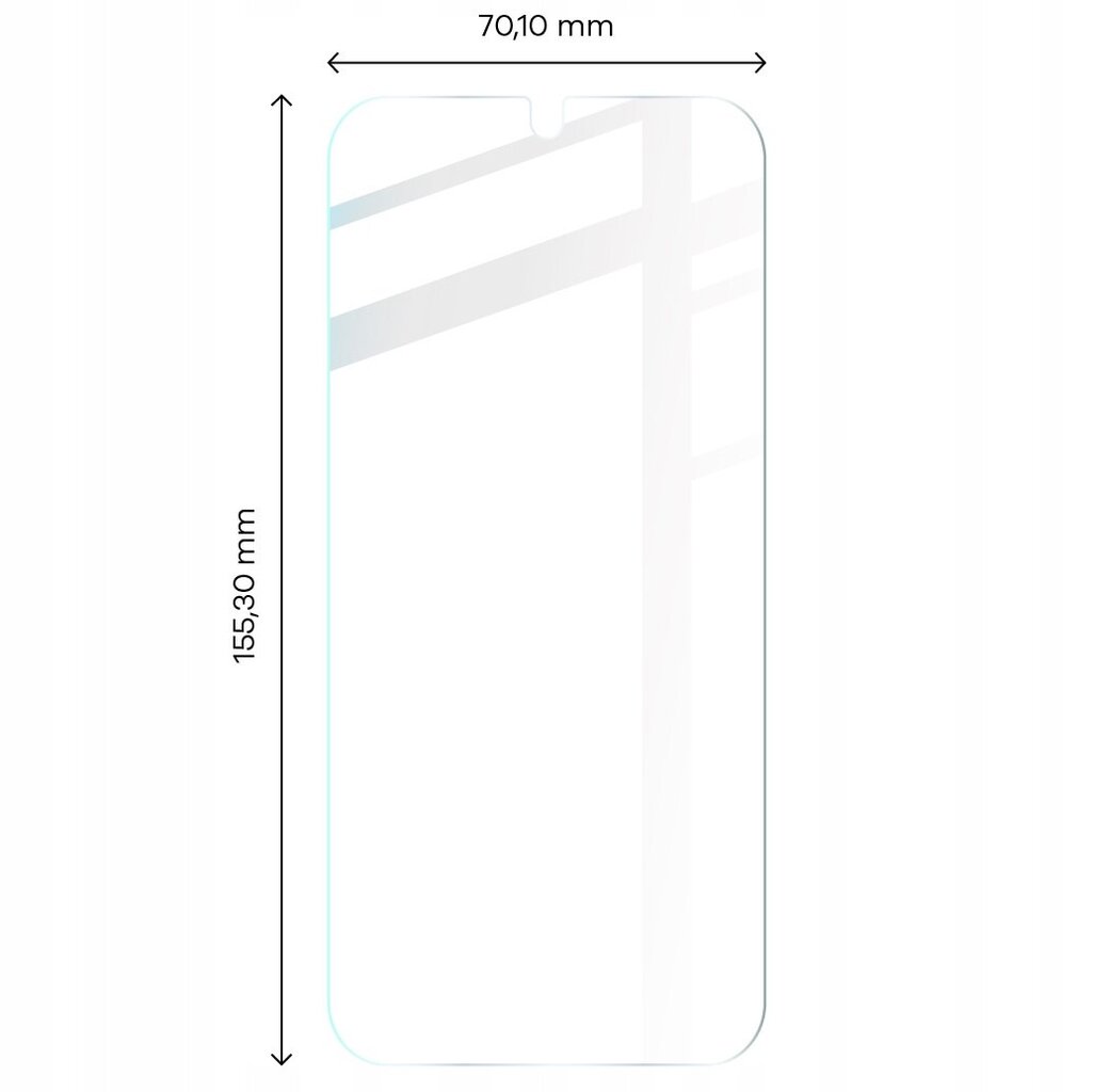 Karastatud klaas Bizon Glass Clear Galaxy S21 Plus Galaxy S21 Plus hind ja info | Ekraani kaitsekiled | kaup24.ee