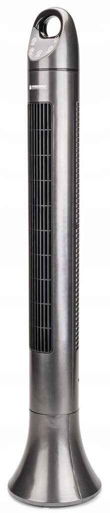 Ventilaator Powermat Satin Tower-80/PM0741, 80W, 98 cm, tumehall цена и информация | Ventilaatorid | kaup24.ee