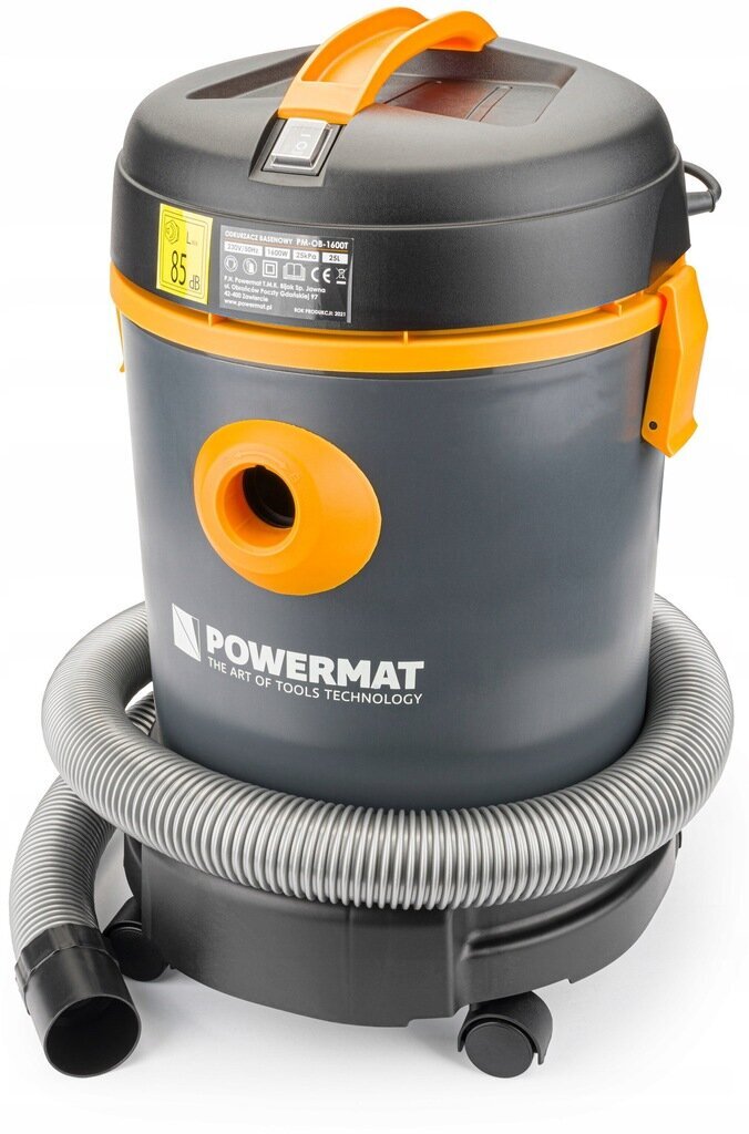 Tööstuslik pump Powermat PM-OB-1600T, 1600W цена и информация | Tööstuslikud tolmuimejad | kaup24.ee