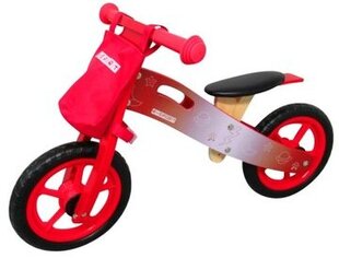 Беговел R-Sport R10 12 дюймов, красный цена и информация | Детский трехколесный велосипед - коляска с удобной ручкой управления для родителей Riff F95941 2в1, фиолетовый | kaup24.ee