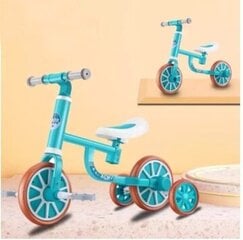 Трехколесный велосипед 4-в-1  цена и информация | Детский трехколесный велосипед - коляска с удобной ручкой управления для родителей Riff F95941 2в1, фиолетовый | kaup24.ee