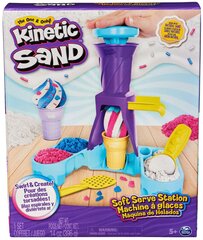 Komplekt Kinetic Sand kineetiline liivajäätise Soft Serve Station + tarvikud цена и информация | Развивающие игрушки | kaup24.ee