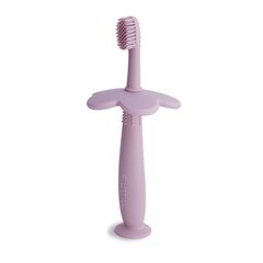 Обучающая зубная щетка Mushie — Soft Lilac цена и информация | Гигиенические товары | kaup24.ee