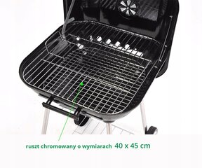 Söegrill Lund 40 x 45 cm hind ja info | Grillid | kaup24.ee