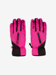 Розовые вязаные перчатки для девочек Gulliver цена и информация | Аксессуары для детей | kaup24.ee
