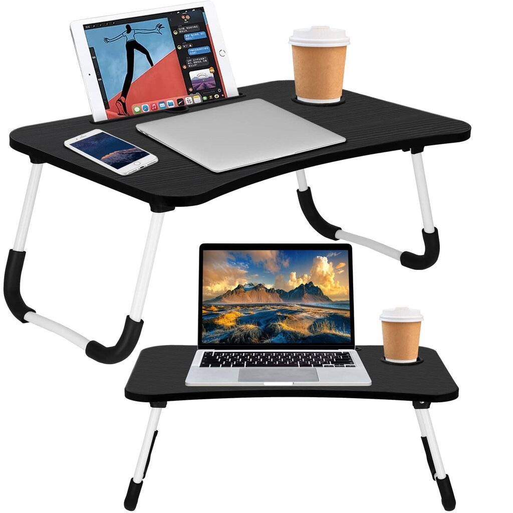 Sülearvuti laud Springos HA4010 цена и информация | Arvutilauad, kirjutuslauad | kaup24.ee