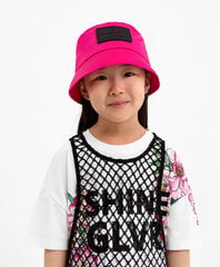 Шапка хлопковая с принтом для девочек «Gulliver» цена и информация | Шапки, перчатки, шарфы для девочек | kaup24.ee